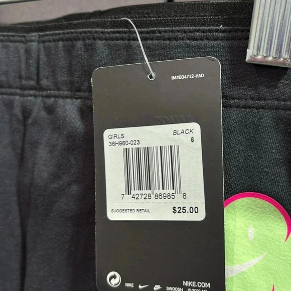 Nike “Have A Nice Day” colorful print logo Stretch,elastic waist,cotton,elastane - Picture 2 of 7